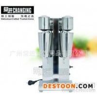 常進(jìn)雙頭奶昔機(jī) 不銹鋼商用奶昔機(jī) 奶茶攪拌機(jī)【圖】