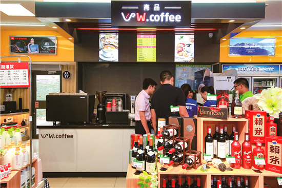 福州石油首家易捷店中店咖啡投入運(yùn)營(yíng)