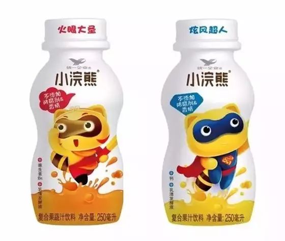 “小浣熊”也賣果蔬汁了，怎么今年的瓶裝飲料都愛“裝嫩”？