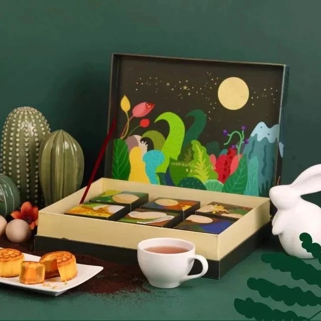 喜茶、奈雪的茶、樂樂茶......茶飲店月餅包裝設(shè)計哪家強？