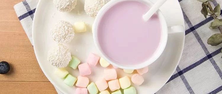 為什么別人做的芋泥是紫粉色？因?yàn)橛玫氖沁@款原料
