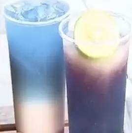 視頻|臺灣茶飲走繽紛路線 三色奶茶受追捧