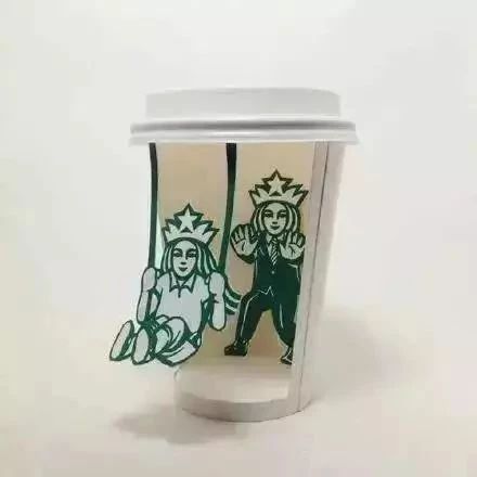 有趣 | 他把喝咖啡的杯子，全部拿來畫插畫