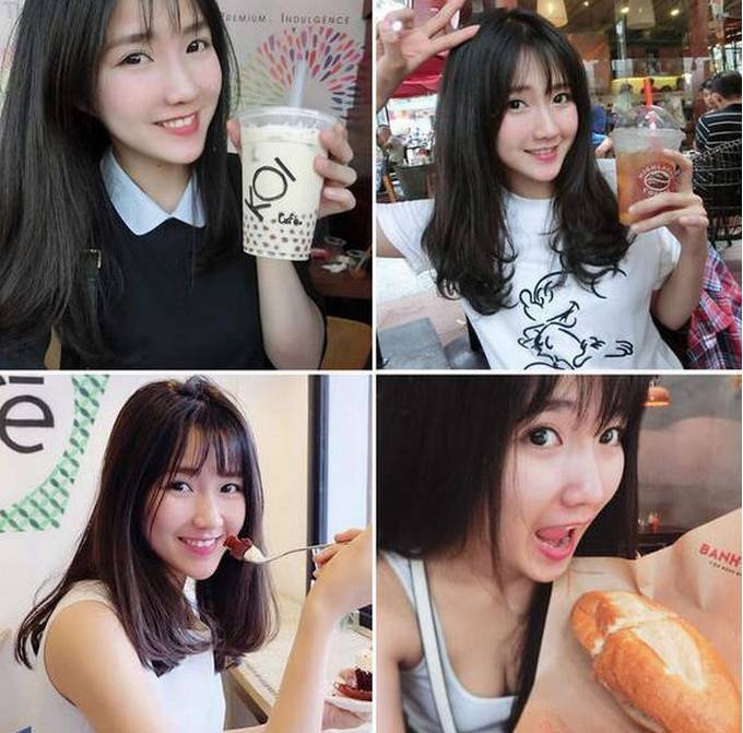 奶茶果然配美女，越南奶茶妹顏值逆天了