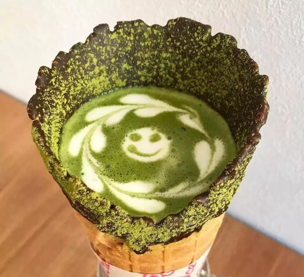 還能這么玩！日本推出創(chuàng)意咖啡蛋筒