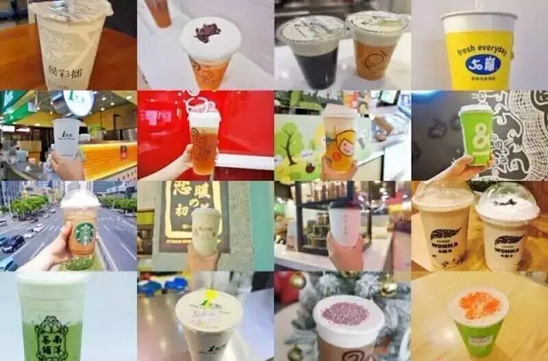 上海十幾家品牌奶蓋大PK  你喜歡誰家的？