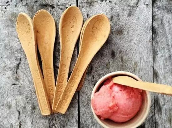 這種冰淇淋勺子可以吃 值得推廣