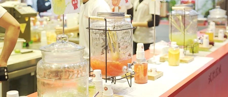 喝了多杯飲品，這次加盟展看到了一些變化