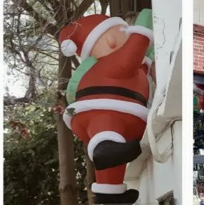今年的圣誕老人，都忙著在奶茶店“爬墻”
