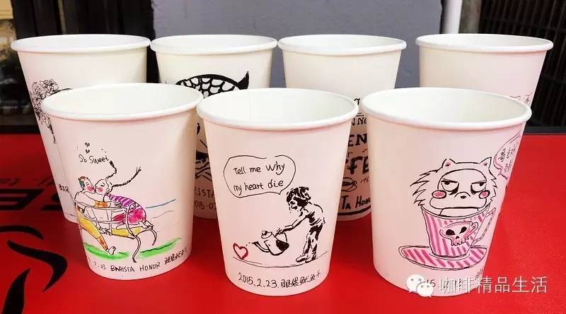 廈門超有創(chuàng)意咖啡杯手繪圖火爆整個(gè)朋友圈，喝完咖啡你舍得丟掉嗎？