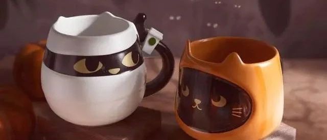 星巴克萬圣節(jié)推出貓主題周邊！