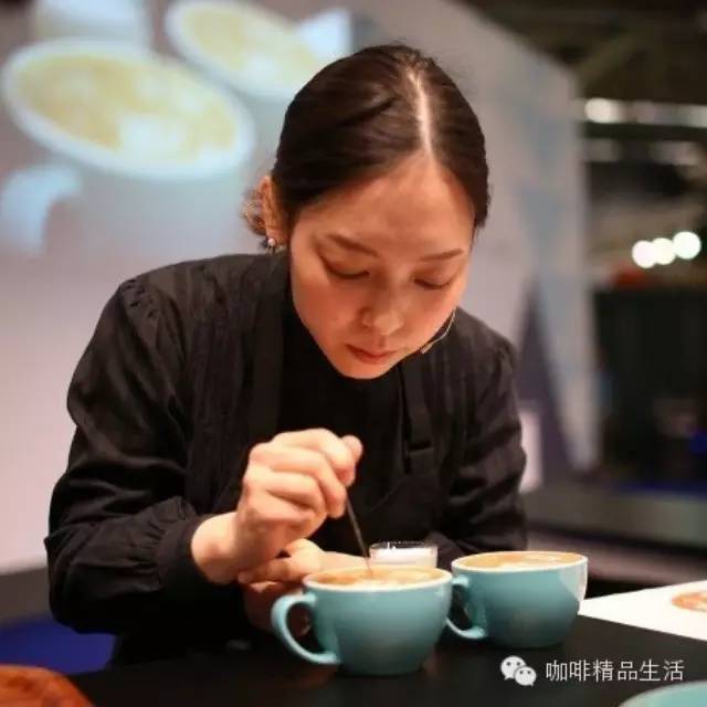 WLAC拉花大賽決賽視頻：日本美女選手驚艷四方！