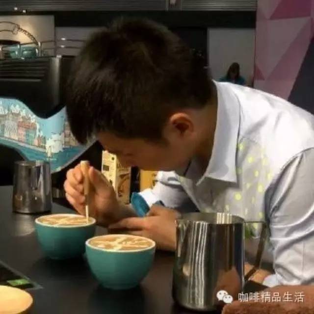 世界拉花大賽六強阿超比賽視頻，相當精彩！