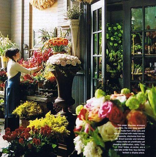 不開咖啡館，那就開家美美花店！