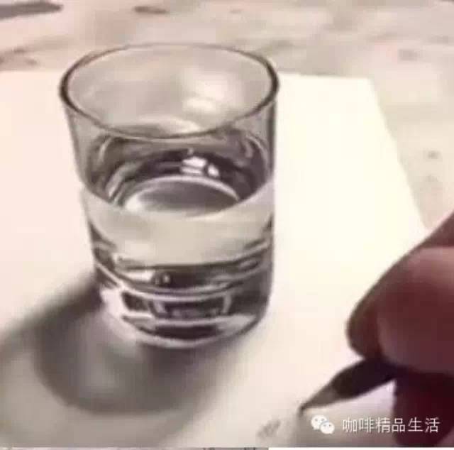 D水杯手繪全過程視頻，看完驚呆了！
