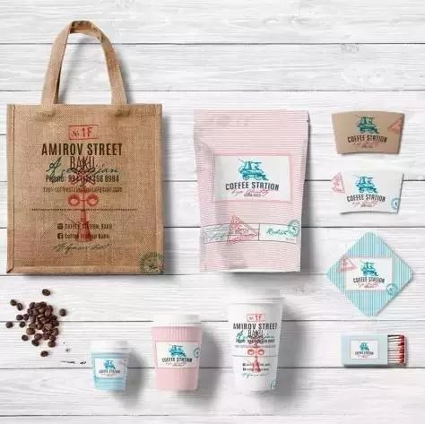 超贊 | Coffee Station 品牌形象設(shè)計