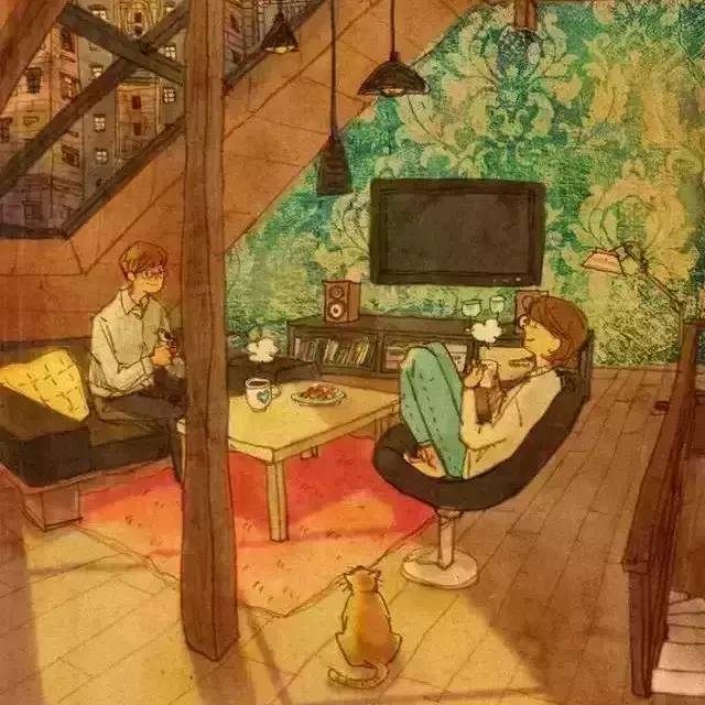 最幸福的生活就是有咖啡和愛相伴