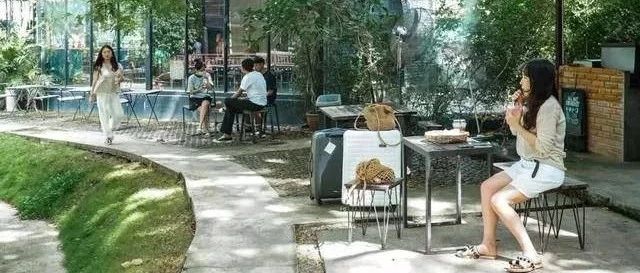 開在森林里的咖啡館，美女最愛逛！