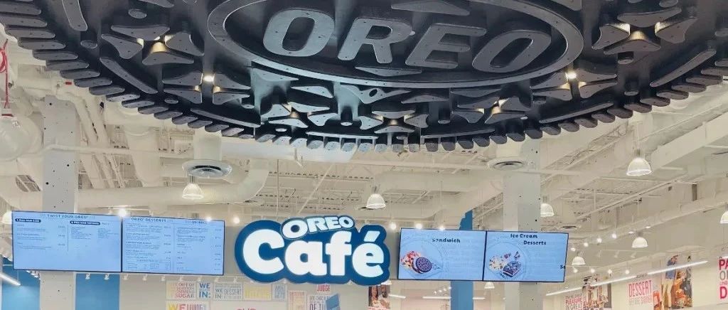 奧利奧小餅干首家咖啡店開業(yè)了！