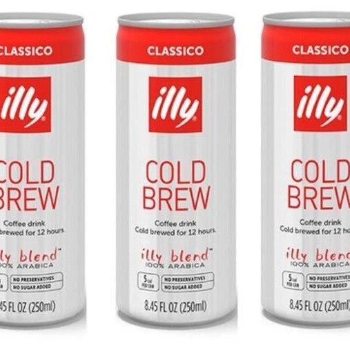 意大利國(guó)寶級(jí)illy咖啡品牌推出首款即飲冷萃咖啡！