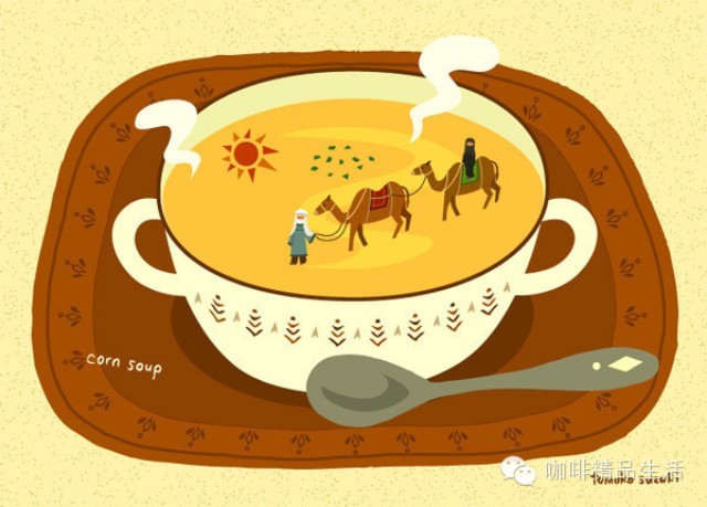 【生活】萌趣插畫！資深吃貨的行走美食世界
