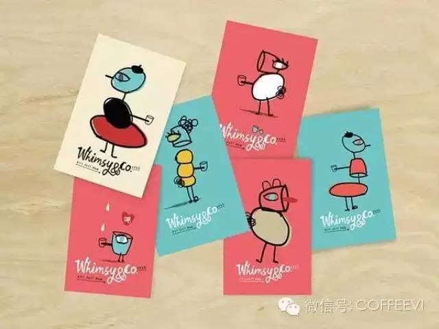 啡|VI應(yīng)用 ? Whimsy & Co.視覺識(shí)別應(yīng)用