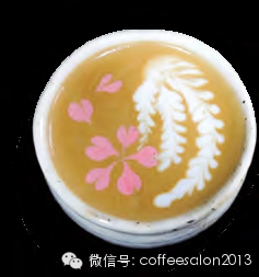 Latte Art——Cherry Blossoms and Willows along the Canal