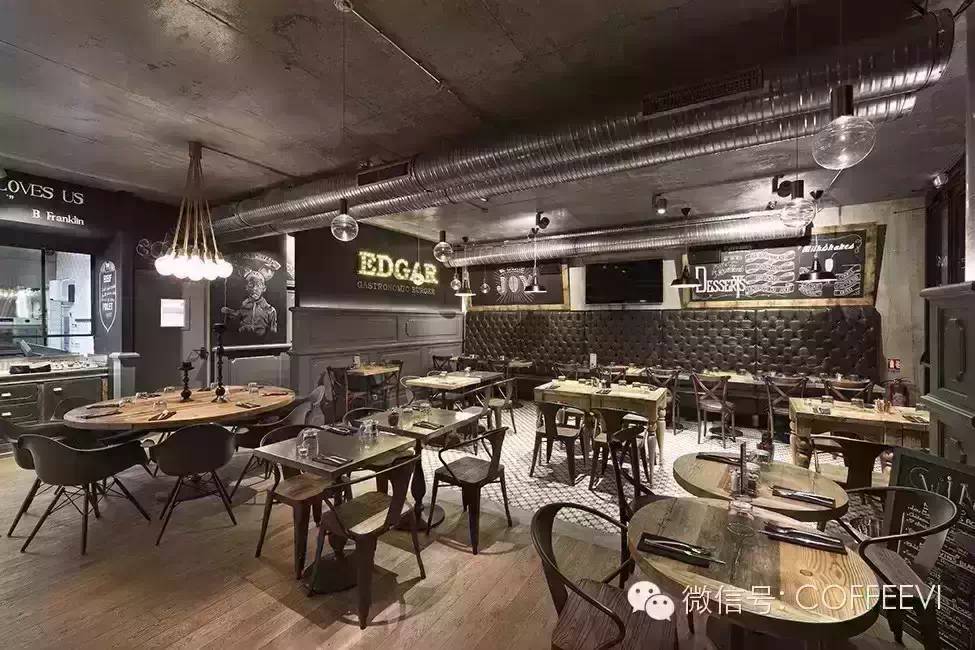 啡|空間 ??濃郁而不隆重的歐式餐吧設(shè)計