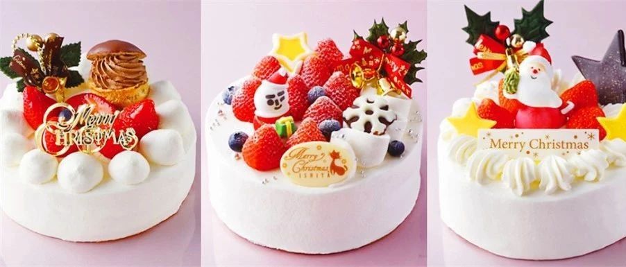 日式圣誕蛋糕創(chuàng)意 款：奶油/劈柴/慕斯，快拿去用！
