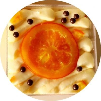 盒子蛋糕新口味，橙意滿滿！