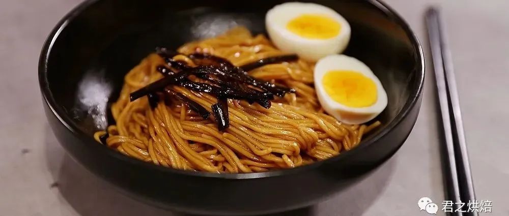 哇，這么好吃的蔥油拌面！